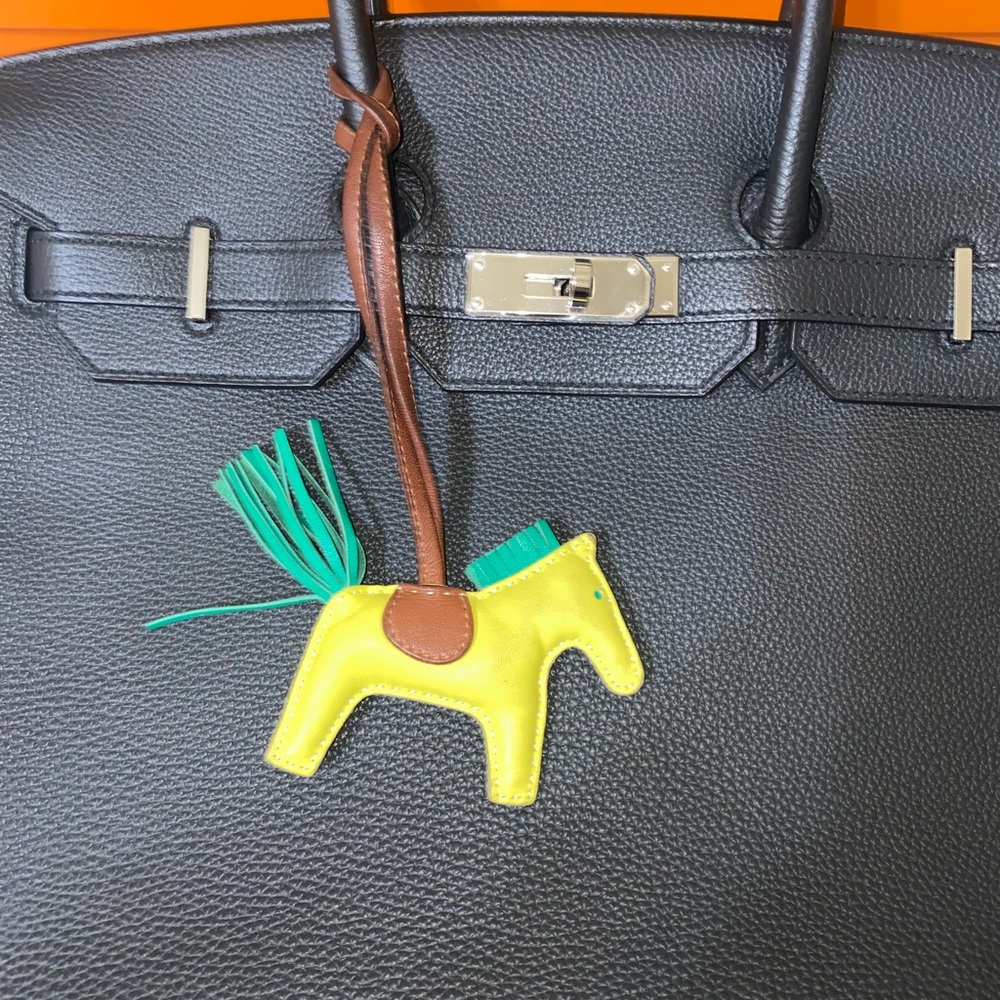 RARE YELLOW HERMÈS
Milo GriGri Rodeo Bag Charm pm - Picture 6 of 16